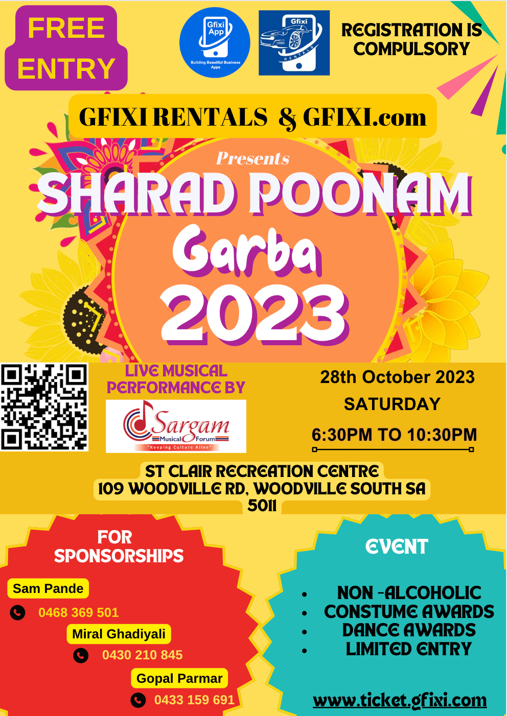 Sharad Poonam Garba 2023